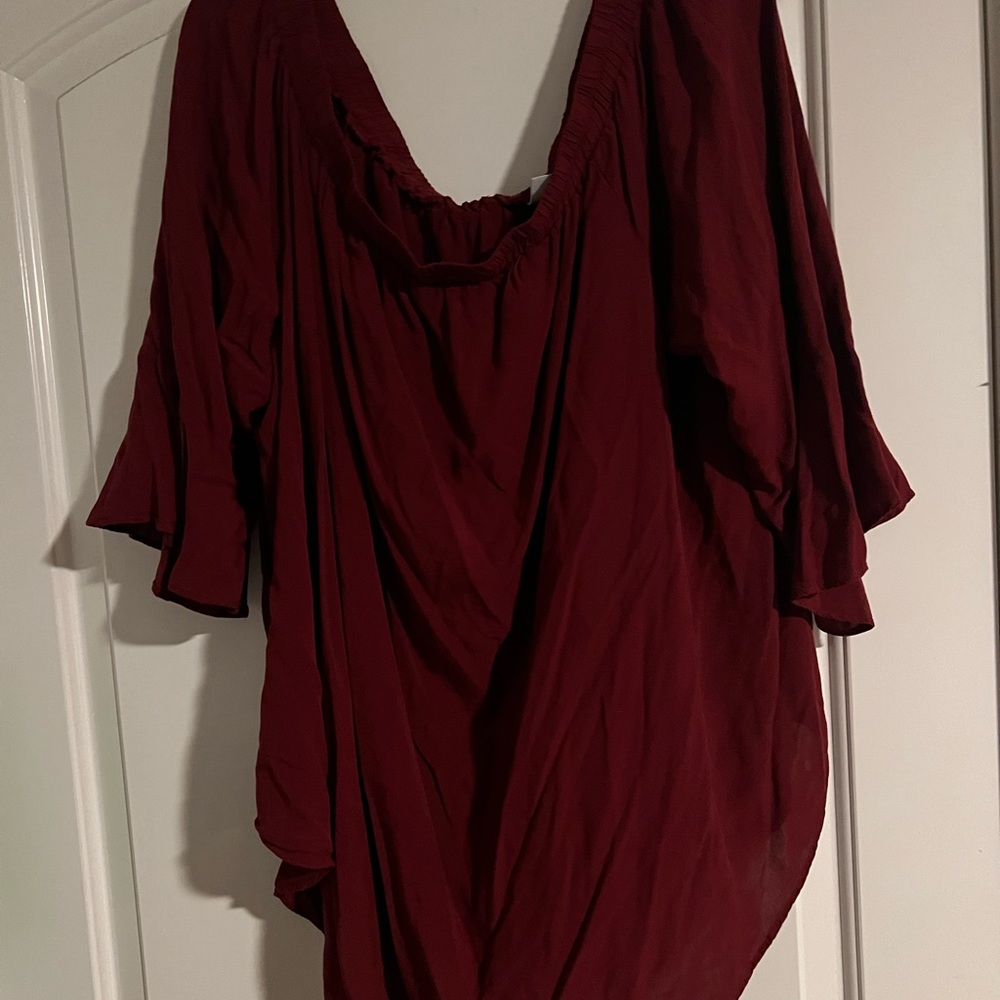Off the shoulder blouse